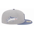 thumbnail image 3 of Gorra New Era Hombre Caballero Angeles Dodgers Mlb 59fifty gris 712, 3 of 5