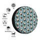 thumbnail image 4 of Fotbe PUG HEAD And Flower Funda de Llanta de Repuesto con Estampado, Engrosada, Ajuste Universal para Jeep, Remolque, RV, SUV, Camión-16 inch, 4 of 6