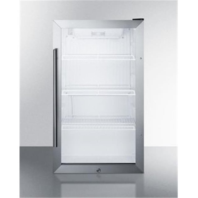 Summit SCR489OS Centre de Boissons Commercial Extérieur 3.1 Pi3 pour Usage Autonome, Noir