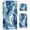 Ethereal Dreamlike Elements, variant on 3 Piece Bath Towels Set Bath Towel, Hand Towel and Face Towel for Bathroom, Gym, Hotel Coral and Black Tie-dye Pattern