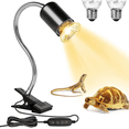 thumbnail image 1 of Lámpara de luz solar para reptiles, tortugas, lagartos, escalada, suplemento de calcio UVB, temporizador automático, lámpara de clip calefactora UVA para mascotas pequeñas, 1 of 4