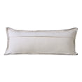 thumbnail image 5 of Laddha Home Designs Handwoven Solid Flanged Border Cotton Throw Pillow Cover - 36" - Black, 5 of 9