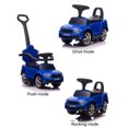 thumbnail image 2 of VOLTZ TOYS Push Car for Kids, Licensed BMW M5 4-in-1 Push Pedal Ride on Car for Baby, Foot to Floor Ride-on Car with Push Bar, Leather Seat, LED Lights, Horn, Foot Rest and Rocking Chair Rails, 2 of 7