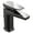 Matte Black / Chrome, variant on Moen Via Chrome One-Handle Bathroom Faucet