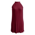 thumbnail image 5 of DHFJKG Casual Halter Dresses For Women Wedding Guest Dress Textured Sleeveless Off The Shoulder Mini Dress Summer Trendy Dresses, 5 of 6