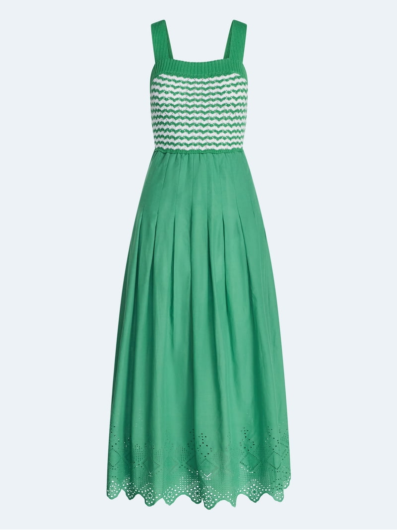 free assembly green dress Free Assembly Women's and Women's Plus Sleeveless Textured Mixy Dress, Sizes, Xs-4x, Size: 3XL, Green