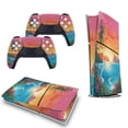 thumbnail image 5 of Island, Beautiful, Sunset PS5/PS5 Slim Digital Disc Skin Sticker For Console And Controller Skins, 5 of 7