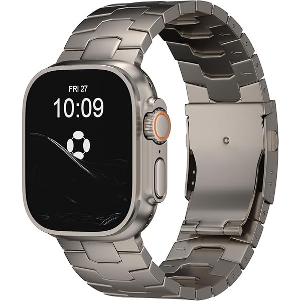 wonima44 AGIS01 Titanium Band Compatible with Apple Watch Ultra 3/2/1 49mm, Series 11/10 46mm - Military-Grade DLC Coating, Scratch Resistant & Durable Adjustable Strap for Men