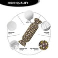 thumbnail image 5 of Salouo Flowers Daisy Pattern Cute Bolster Pillow,Cylindrical Pillow Long Pillow for Bed Round Side Pillow for Knee/Leg/Neck ,- Length 24.4" x 9.8" Diameter, 5 of 8