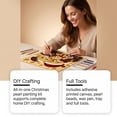 thumbnail image 4 of Christmas Pearl Art Kit For Adults And Kids DIY Craft Set Decor 1 Pack, 4 of 7