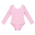 thumbnail image 3 of Alvivi Girls Long Sleeve Ballet Dancer Leotard Dress Gymnastics Bodysuit 3-12, 3 of 7