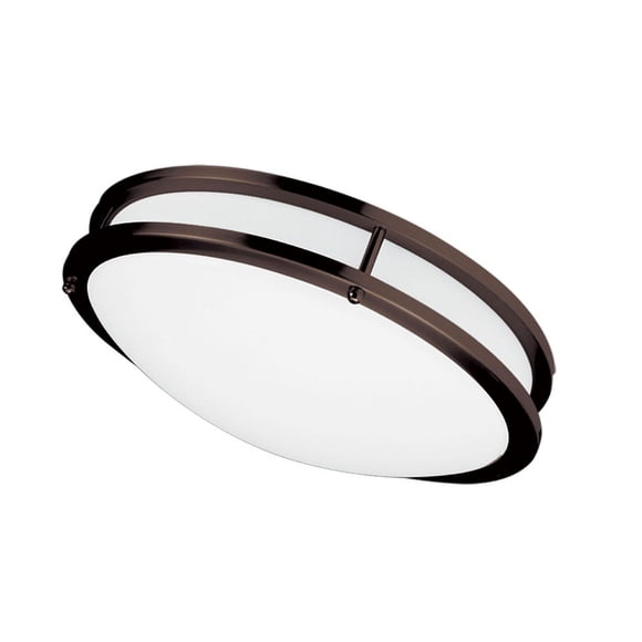 Dainolite CFLED-C1626-BZ White Flush Mount