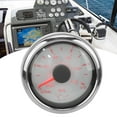 thumbnail image 4 of Pointer Oil Pressure Gauge, Acid Resistant IP67 Waterproof PSI Display  For Engines For Automobiles For Engineering Machinery White,Black, 4 of 8