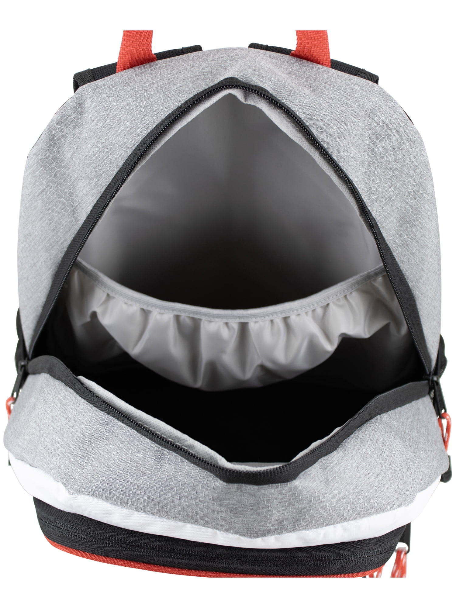 Eastsport Unisex 18.5" Vision Sport Backpack, Light Grey