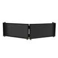thumbnail image 4 of Miumaeov Portable DJ Event Facade Booth Foldable Cover Screen with White Black Scrims + Travel Bag Case, 4 of 12