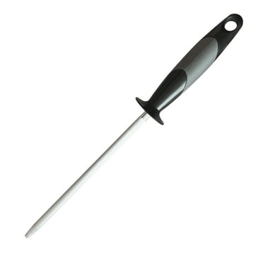 AccuSharp 9-inch Butcher Steel Sharpener.  Fast 1 Stage Sharpening and Long-Lasting.