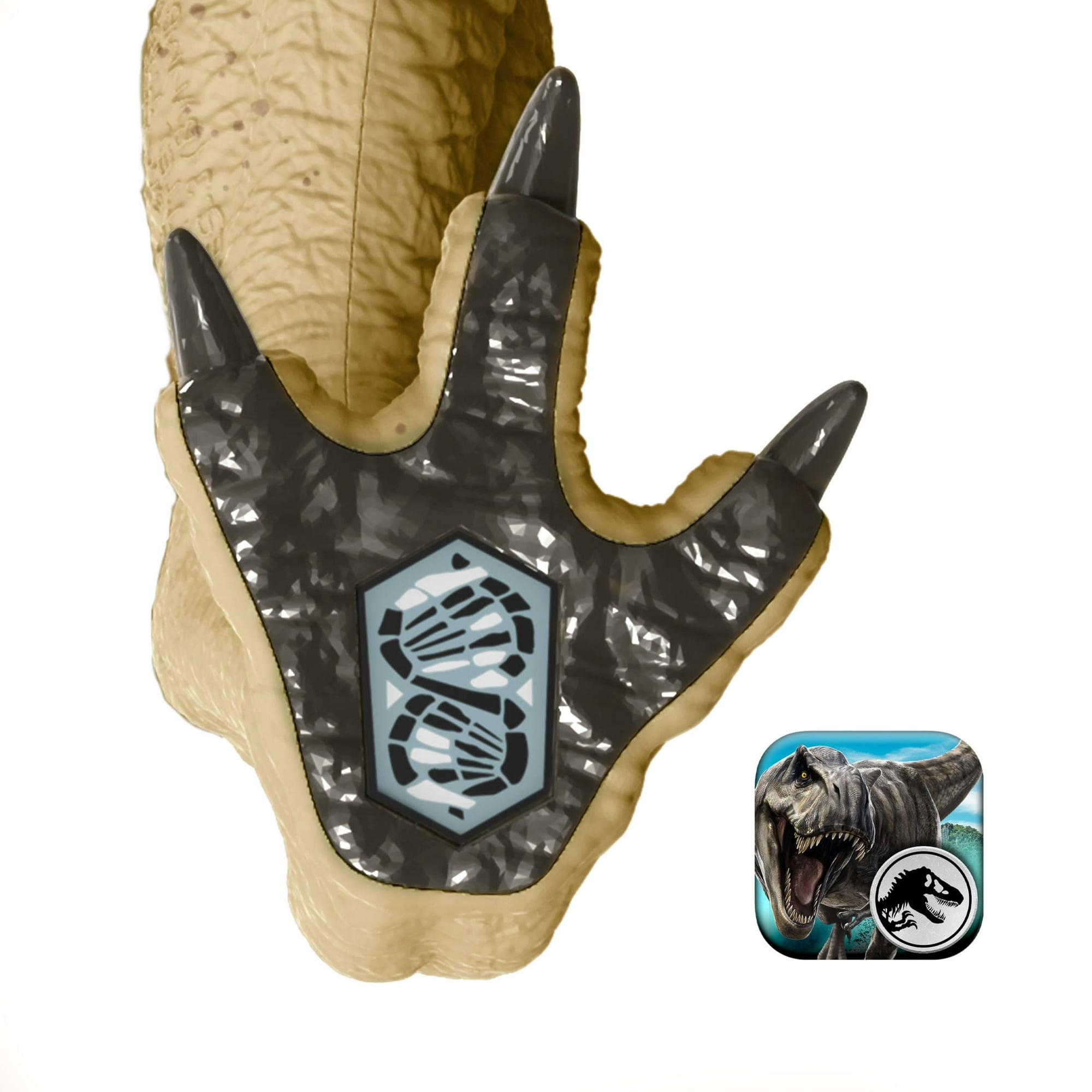Jurassic World Rebirth Distortus Rex Drex, 22" Rumble & Rampage Dinosaur Action Figure