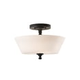thumbnail image 2 of Feiss  Peyton 2 - Light Indoor Semi-Flush Mount, Black, 2 of 2