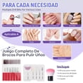 thumbnail image 2 of Drill para U&ntilde;as Profesional 45000 Rpm, Pulidor de U&ntilde;as El&eacute;ctrica, Lima de U&ntilde;as Electrica, Con 6 Brocas para Metal, 6 Cabezales de Pulido, 5 Brocas Y 1 Cepil, 2 of 7