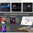 thumbnail image 2 of Soporte magnético para iPad, soporte magnético flotante giratorio multiángulo para iPad Pro 12,9, compatible con Apple iPad Pro de 12,9 pulgadas, iPad Pro de 3ª/4ª/5ª generación, 2 of 8