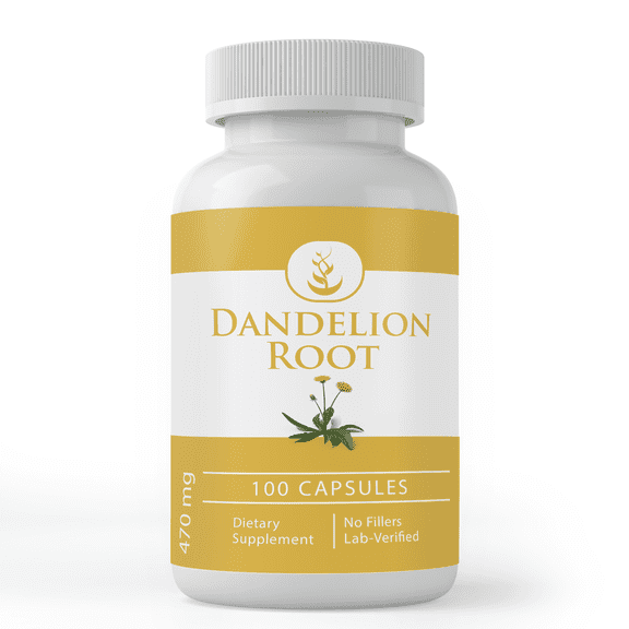 Pure Original Ingredients Dandelion Root, 100 Capsules Always Pure, No Additives Or Fillers, Lab Verified