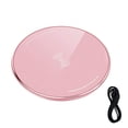 thumbnail image 1 of Wireless Charging Pad Smart Phone Bluetooth  Fast Charger Aluminum Alloy USB Charger  Black, 1 of 9
