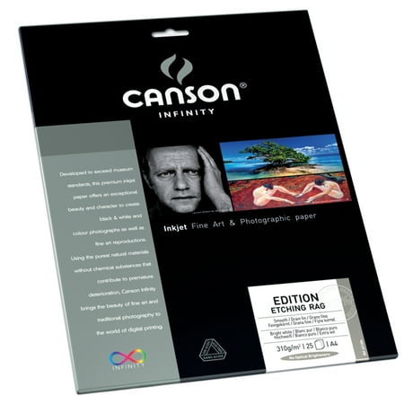 Edition Etching Rag - Canson Infinity Edition Etching Rag Photo Paper, 8.5in x 11in