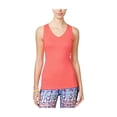 thumbnail image 1 of Jessica Simpson Womens The Warmup Compression Tank Top, Orange, Large, 1 of 1