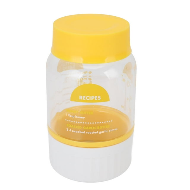 Taza Para Hacer Mantequilla, Botella De Plástico Para Hacer Mantequilla, Multifuncional, Casera, Apta Para Lavavajillas, Para Cocinar