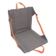 thumbnail image 4 of Silla de estadio portátil, cojín plegable ajustable para silla de estadio con respaldo, bolsa de malla trasera para parque de acampada al aire libre, 4 of 13