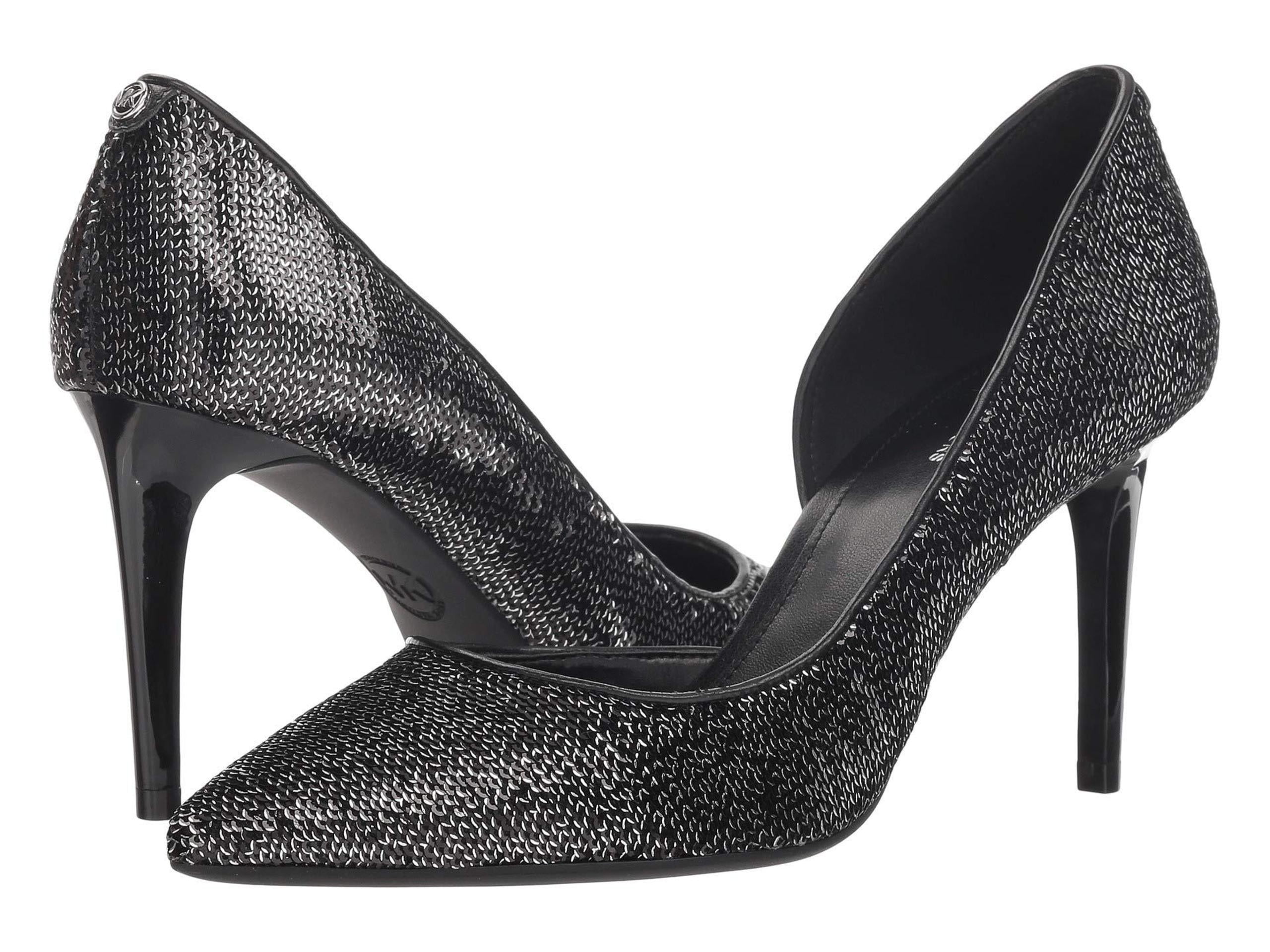 Michael Kors Womens Dorothy Flex Fabric Closed Toe Formal Slide Sandals ...