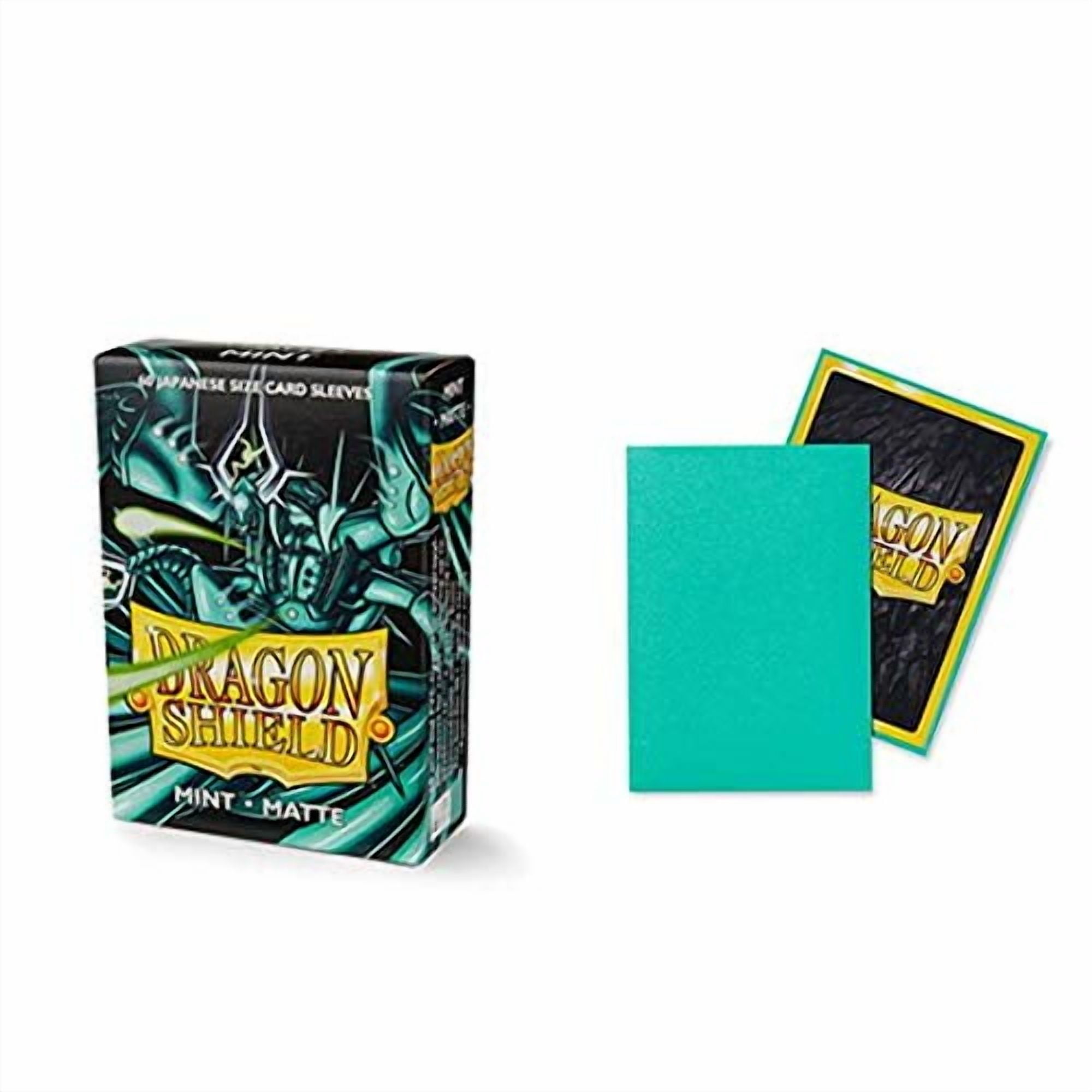 5 Packs Dragon Shield Matte Mini Japanese Mint 60 ct Card Sleeves Value Bundle!