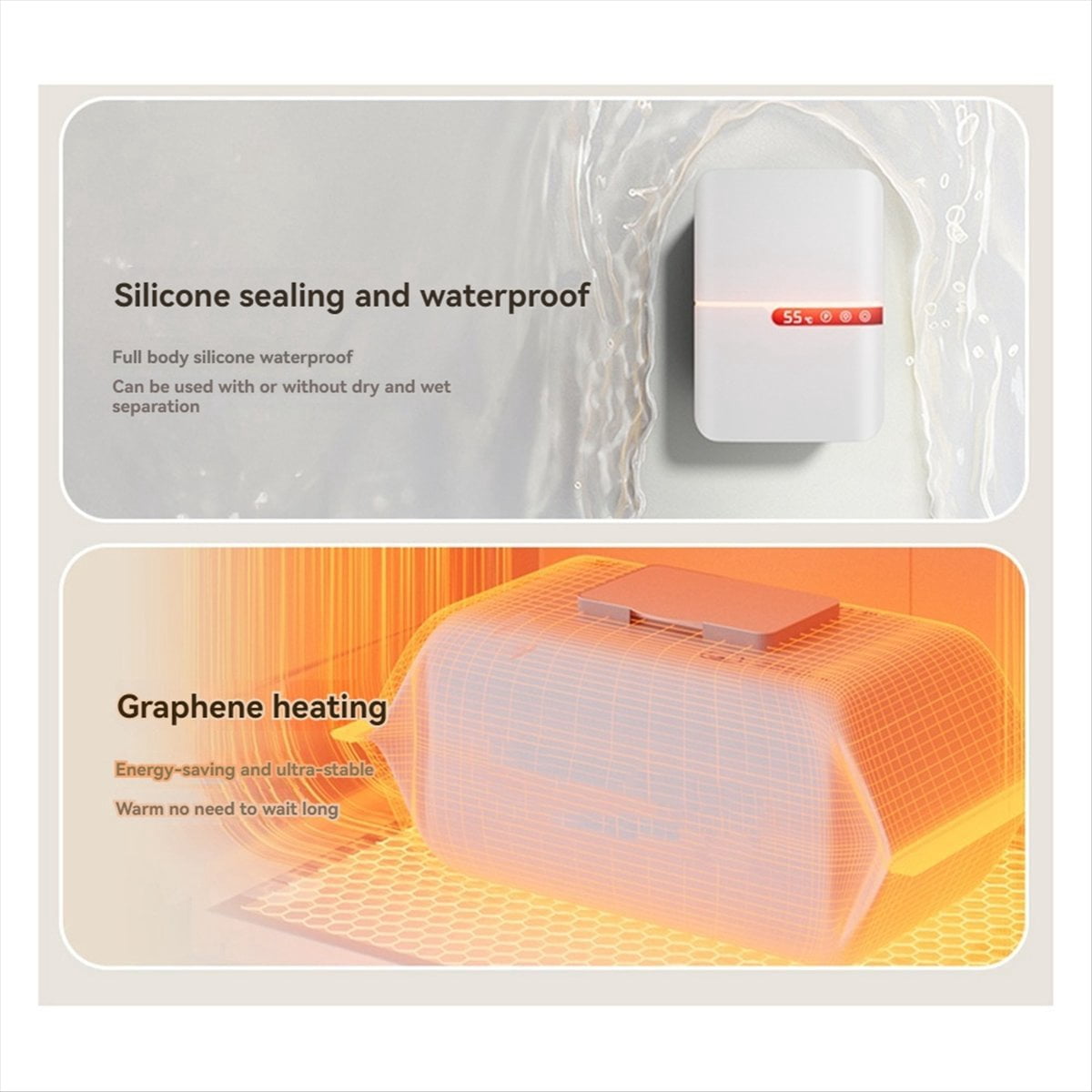 Wall Mounted Wet Wipe Heater Warmer with LED Display Wet Towel Dispenser USB Wipe Warmer Napkin Heating Box