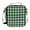 Green Gingham Pattern, variant on Haosy Blue Gingham Checker Pattern Reusable Lunch Box Men/Women Insulated Lunch Bag for School Picnic Travel