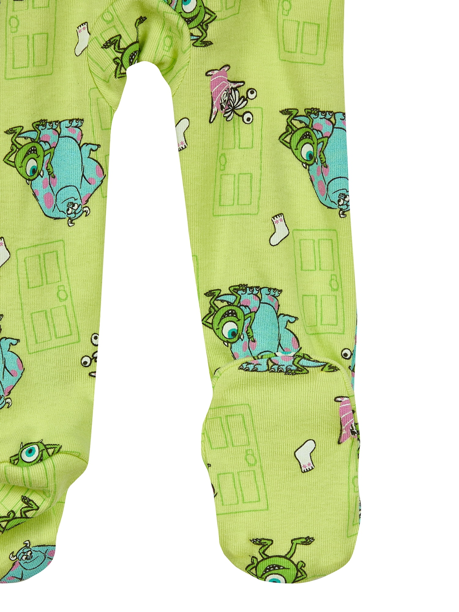 Character Baby Two-Way Zip Front Footed Sleep N Play Pajamas, Sizes Newborn-6/9 Months