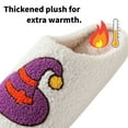 thumbnail image 3 of BERANMEY Halloween Slippers for Women Perfect Soft Plush Comfy Warm Slip-On Cute Womens Slippers Indoor Fluffy House Slippers for Women and Men Non-slip Fuzzy Flat Slides, 3 of 7
