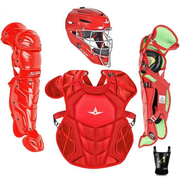 All-Star S7 Axis 9-12 Baseball Catcher's Gear Set Box CKCC912S7XS-Solid