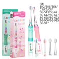 thumbnail image 4 of Replacement Brush Heads Compatible with Kids Sonic Electric Toothbrushes, 4 of 10