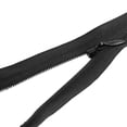thumbnail image 2 of Unique Bargains Oval Puller Invisible Zipper Black 25cm Zip Length 10Pcs, 2 of 2