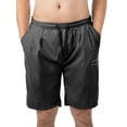 thumbnail image 3 of Mens Flat Front Shorts Active Shorts Athletics Gym Shorts Workout Running Shorts with Pockets Perfect Swimsuit or Athletic Shorts-Adults, Boys, 3 of 8