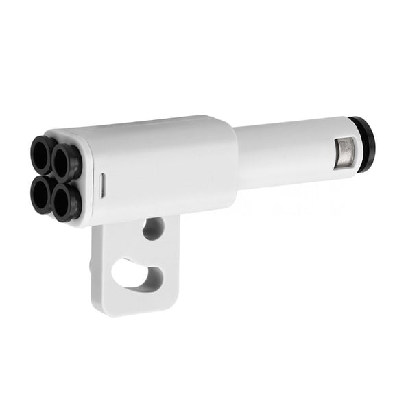 4 in 1 PTFE Adapter Pipe Expansion Port 4 Feeding PTFE Tube Connector For P1 X1C P1S P1P Printer Accessories