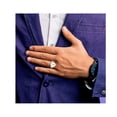 thumbnail image 3 of Bague pour Homme en Acier Inoxydable avec Croix en Or 10 K, 3 of 4