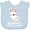 AE-Light Blue, variant on Inktastic Grandmas Snuggle Bunny Easter Boys Baby Bib