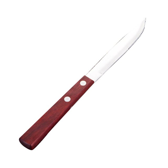 Creative 304 Stainless Steel Log Handle Western-Style Knife Fork Spoon Wooden Western Tableware Gift Set