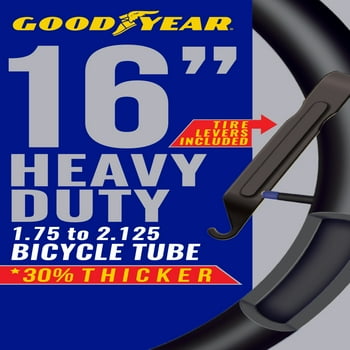 Goodyear 16" x 1.75-2.125 Heavy Duty Bike Tube