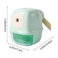 thumbnail image 3 of MTBLYS Auto Feed Pencil Sharpener Alloy Steel Cutter Handheld Fits Round Triangular Hexagonal Pencils Solid Base Large Shavings Box 1 Piece Home Use, 3 of 6