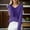 Purple, variant on DuoJiaJ Women's V Neck Tops 2025 Ribbed Knit Pullover Sweaters Fall Long Sleeve Tunic Soft Classic Casual Pullovers Teacher Sweater Brown L