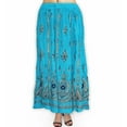 thumbnail image 4 of Womens Bollywood Indian Long Skirt Sequins Ankle Length Rayon India, 4 of 4