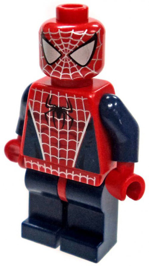 Loose Spider-Man Minifigure [Dark Blue 