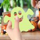 thumbnail image 3 of Decoraciones de Halloween, decoración luminosa de doble cara para Halloween, colgante para lugar festivo, diseño de fantasmas luminosos colgantes, dos tamaños, especificaciones, colgantes de fantasmas, 3 of 4